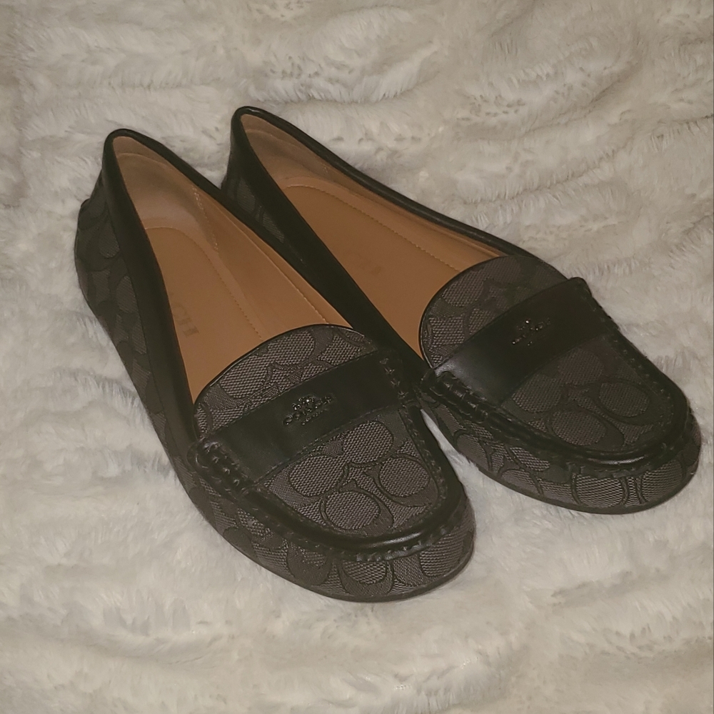 Coach Monogram Odette Loafers Sz. 7.5